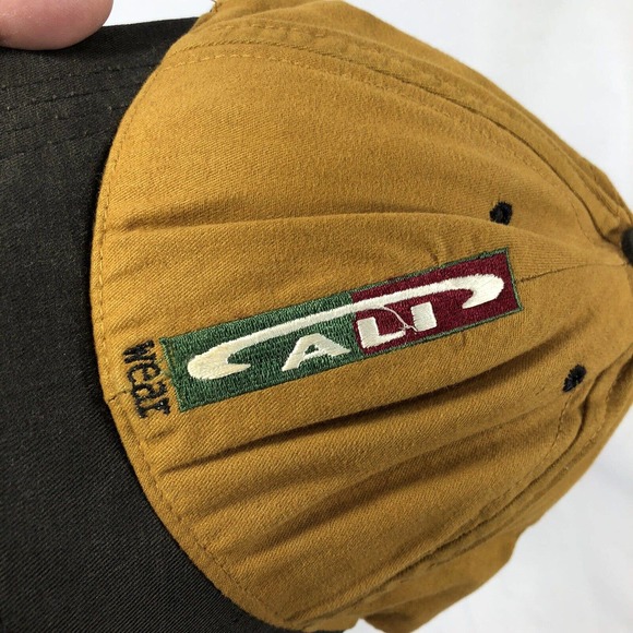 Cali Wear Hat Cap Strap Back Adjustable One Size Fits Most Yellow OSFM - Picture 10 of 10